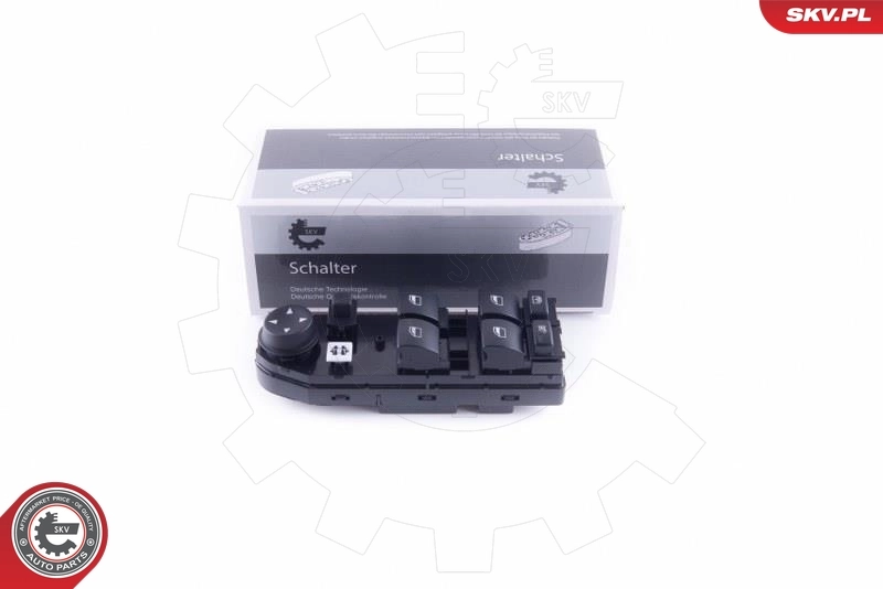 Switch, window regulator